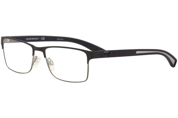  Emporio Armani Men's Eyeglasses EA1052 EA/1052 Full Rim Optical Frame 