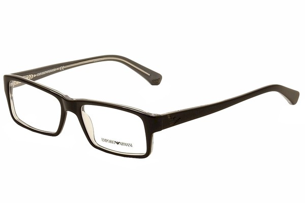 Emporio Armani Men's Eyeglasses EA3003 EA/3003 Full Rim Optical Frame |  