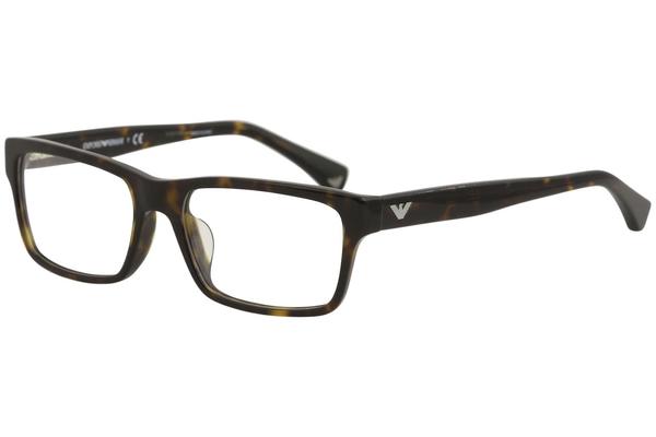 Emporio Armani Men's Eyeglasses EA3050F EA/3050/F Full Rim Optical Frame |  