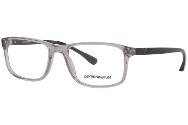 Emporio Armani Eyeglasses Frame Men s EA3098 5029 Transparent Grey