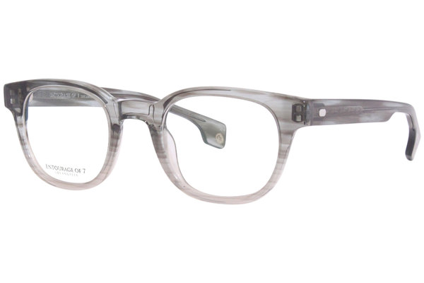  Entourage of 7 Hank-HV Eyeglasses Frame Men's Full Rim Square 