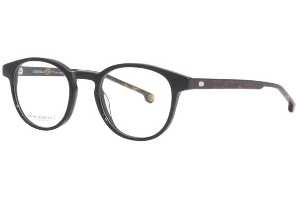 Entourage of 7 Kane Eyeglasses Frame Men's Full Rim Round