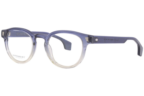 Entourage of 7 Kane-HV Eyeglasses Frame Men's Full Rim Round