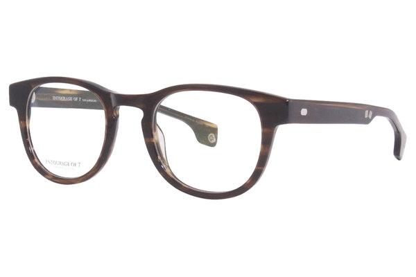 Entourage of 7 Kurt Eyeglasses Frame Men's Full Rim Round