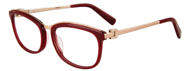  Escada VES943T Eyeglasses Women's Full Rim Square Shape 