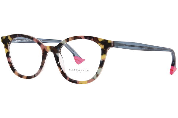  Face A Face Bocca Sculpt Eyeglasses Women's Full Rim Cat Eye 