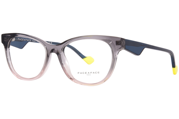  Face A Face Meryl Eyeglasses Women's Full Rim Cat Eye 