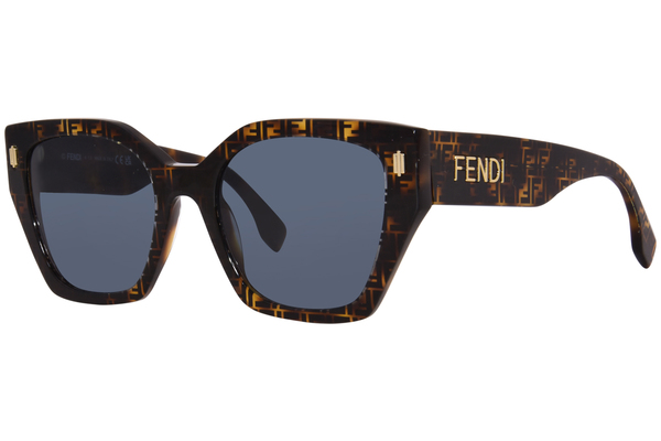  Fendi FE40070I Sunglasses Women's Square Shape 