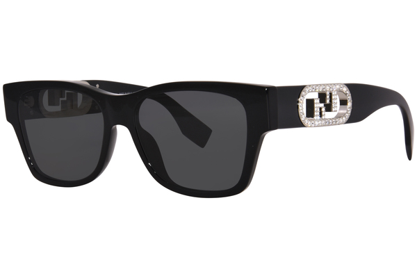  Fendi FE40081I Sunglasses Women's Square Shape 