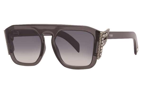  Fendi FF-0381/S Sunglasses Women's Fashion Square Sunglasses 