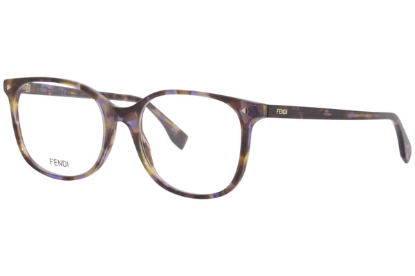 Fendi FF-0387 Eyeglasses Frame Women's Full Rim Square