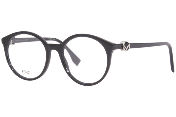 Fendi FF0309 Eyeglasses Women's Full Rim Round Shape