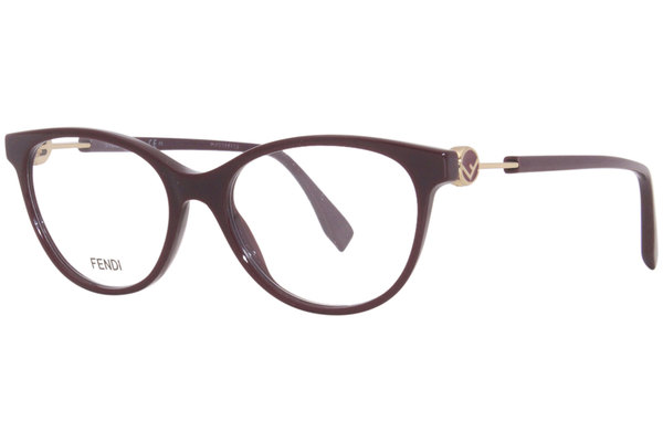  Fendi FF0347 Eyeglasses Women's Full Rim Cat Eye 