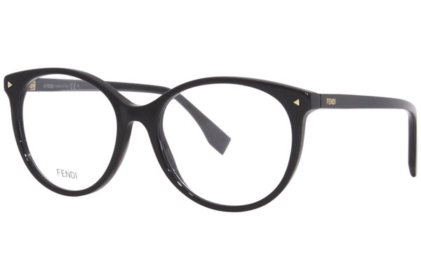  Fendi FF0416 Eyeglasses Women's Full Rim Round Shape 