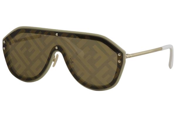  Fendi Women's FFM0039GS Shield Sunglasses 