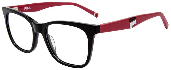  Fila VFI175 Eyeglasses Women's Full Rim Square Shape 