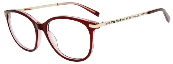 Fila VFI264 Eyeglasses Women's Full Rim Butterfly Shape