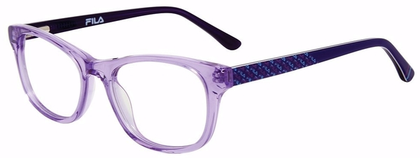 Fila VFI289 Eyeglasses Youth Kids Girl's Full Rim Square Shape