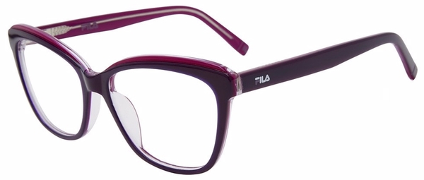 Fila VFI398 Eyeglasses Women's Full Rim Square Shape