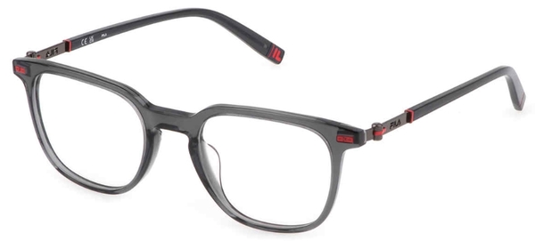  Fila VFI443 Eyeglasses Men's Full Rim Square Shape 