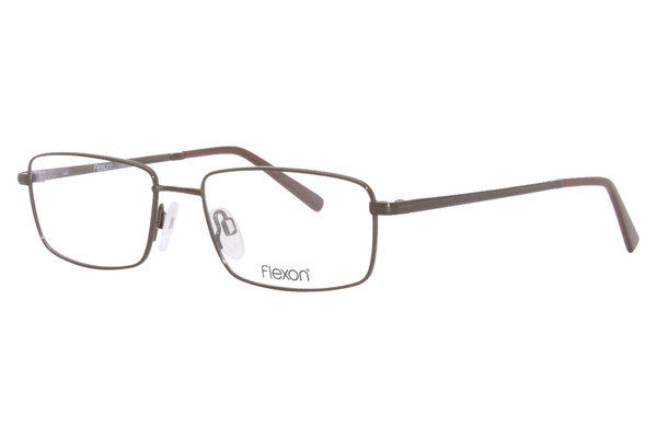  Flexon Benedict 600 Eyeglasses Men's Full Rim Rectangular Optical Frame 