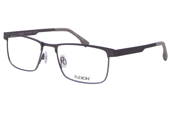 Flexon E1035 Eyeglasses Men's Full Rim Rectangle Shape