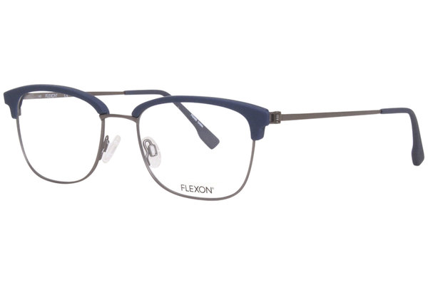  Flexon E1088 Eyeglasses Men's Full Rim Rectangular Optical Frame 