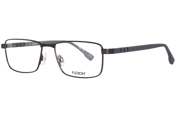  Flexon E1136 Eyeglasses Men's Full Rim Rectangle Shape 