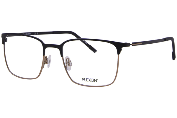  Flexon E1140 Eyeglasses Men's Full Rim Rectangle Shape 