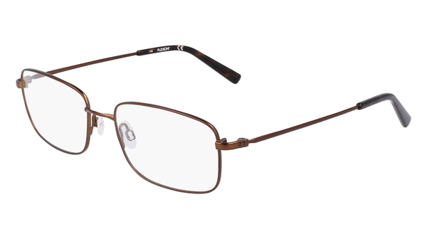  Flexon H6057 Eyeglasses Men's Full Rim Rectangle Shape 