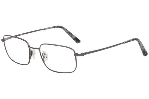 Flexon Benjamin 600 Eyeglasses Men's Full Rim Rectangle Shape