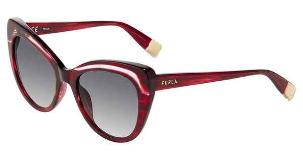  Furla SFU405V Sunglasses Women's Butterfly Shape 