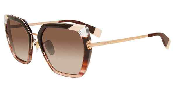  Furla SFU514V Sunglasses Women's Square Shape 