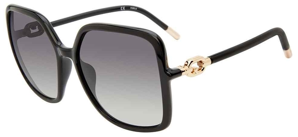  Furla SFU536 Sunglasses Women's Square Shape 