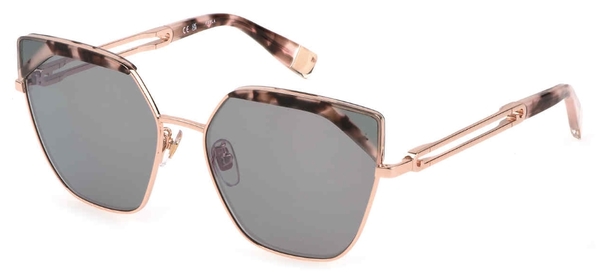  Furla SFU690V Sunglasses Women's Butterfly Shape 