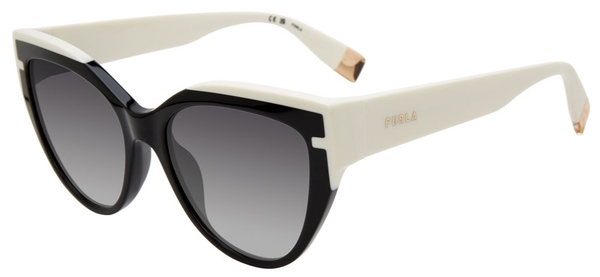  Furla SFU694 Sunglasses Women's Butterfly Shape 