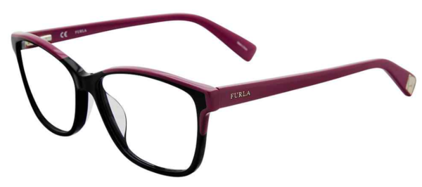  Furla Women's Eyeglasses VFU132 VFU/132 Full Rim Optical Frame 