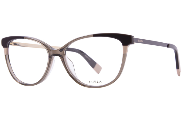 Furla Women's VFU134 Eyeglasses Full Rim Optical Frame