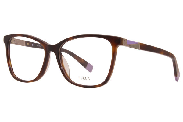 Furla VFU190 Eyeglasses Women's Full Rim Square Optical Frame