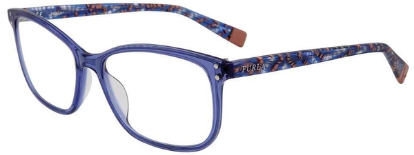 Furla VFU198 Eyeglasses Women's Full Rim Square Shape