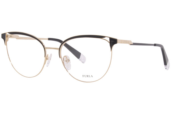 Furla VFU294 Eyeglasses Frame Women's Full Rim Cat Eye