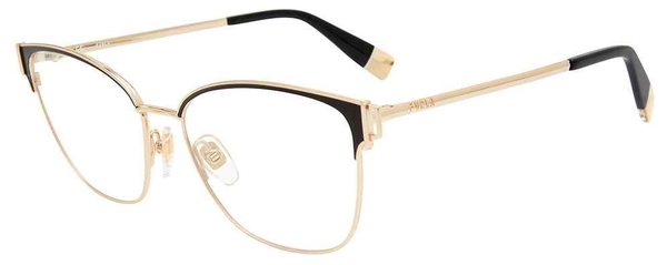  Furla VFU443 Eyeglasses Women's Full Rim Square Shape 