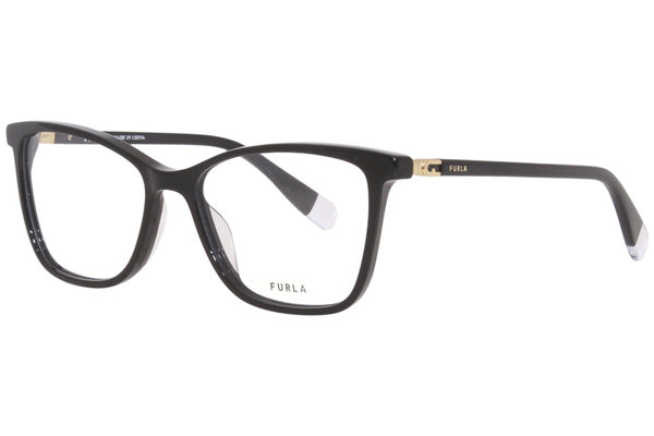  Furla VFU498V Eyeglasses Women's Full Rim Cat Eye 