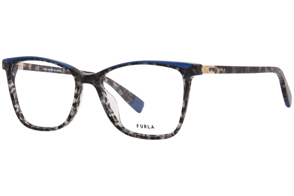 Furla VFU498V Eyeglasses Women's Full Rim Cat Eye