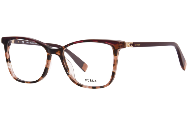 Furla VFU498V Eyeglasses Women's Full Rim Cat Eye