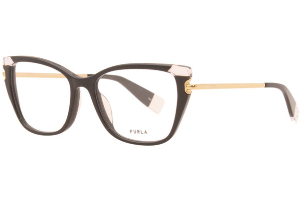 Furla VFU499V Eyeglasses Women's Full Rim Cat-Eye Optical Frame