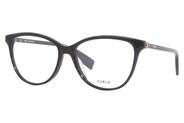  Furla VFU546 Eyeglasses Women's Full Rim Oval Shape 