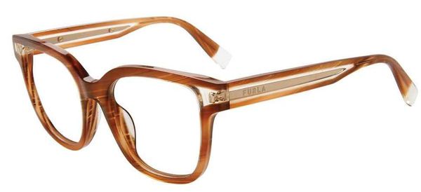 Furla VFU582V Eyeglasses Women's Full Rim Square Shape