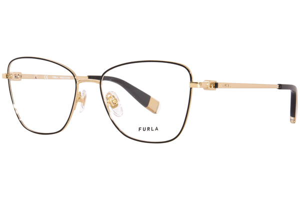  Furla VFU588 Eyeglasses Women's Full Rim Square Shape 