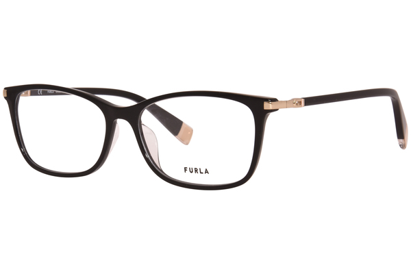  Furla VFU590 Eyeglasses Women's Full Rim Square Shape 